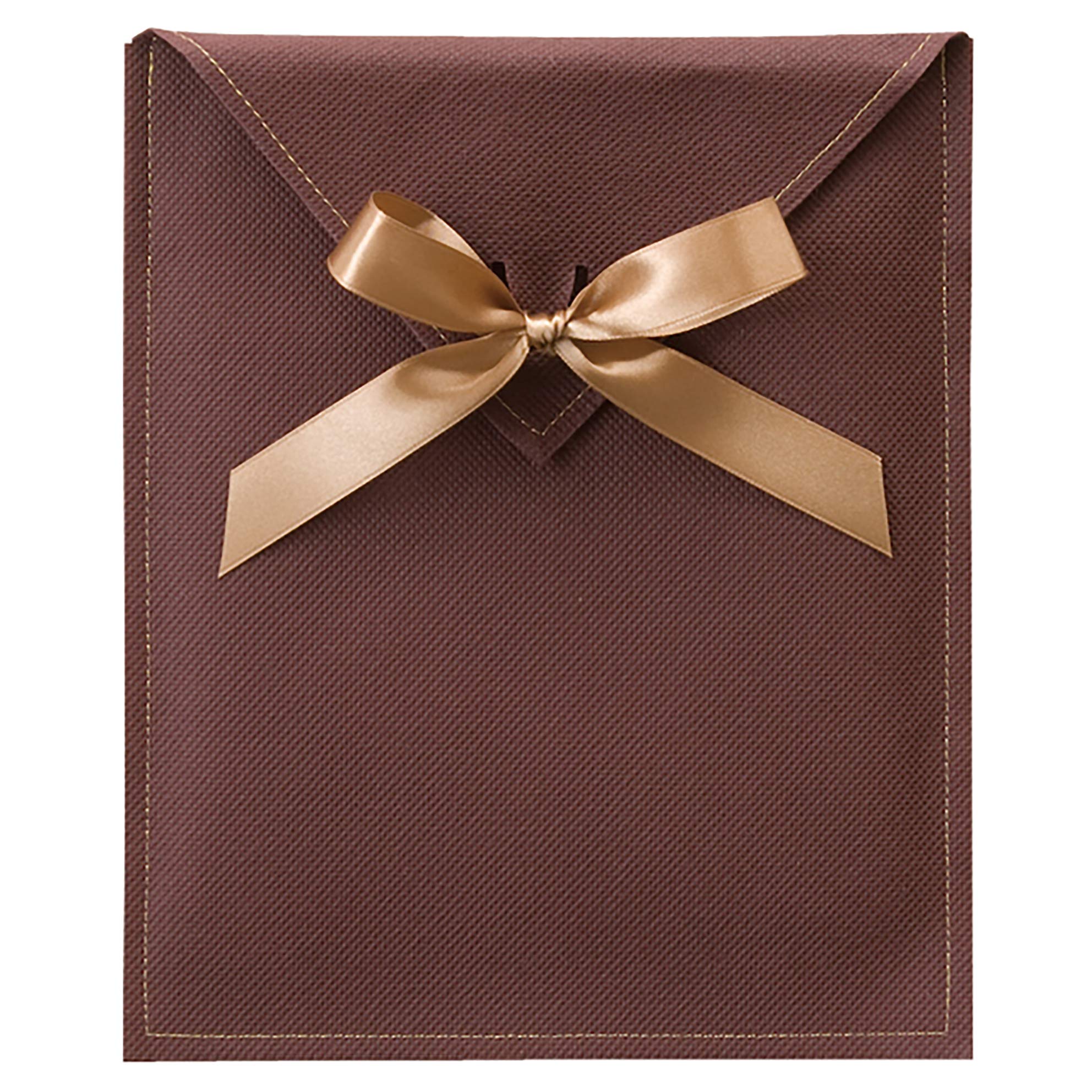 Amazon.co.jp: ヘッズ リボン付 ギフトバッグ 不織布 封筒型 S